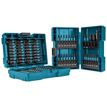 Makita E-03109 Juego de puntas para tornillos de impacto de 90 piezas