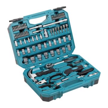 Makita E-10899 Juego de herramientas manuales de 76 piezas