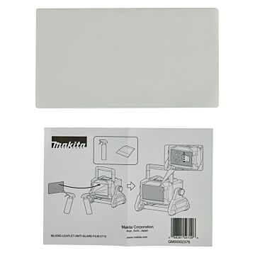 Makita GM00002376 Lámpara de construcción con película antideslumbrante