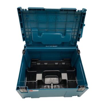 Makita Almacenamiento Mbox3 para 1x cargador de batería duo / max 4 baterías 