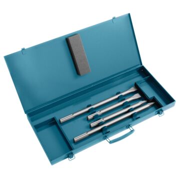 Makita P-18013 Juego de brocas y cinceles de 4 piezas