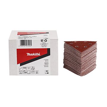 Makita P-42628 Hoja de lija 3-K 94 K100 Rojo Velcro