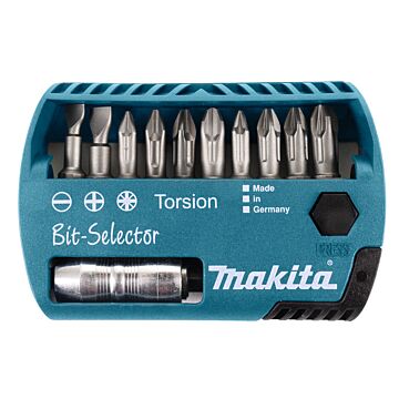 Makita P-53730 Juego de puntas de atornillar "clicfix" de 11 piezas