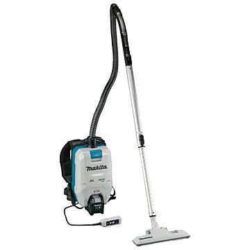 Makita VC008GL201 40 V Max Aspiradora de espalda para limpiar