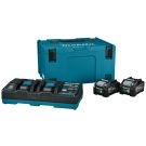 Makita 1911D8-0 Kit de inicio XGT DC40RB / 2x BL4040F