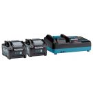 Makita 191J97-1 Kit de inicio XGT DC40RA/2xBL4040