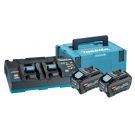 Makita 191U13-9 Kit de inicio XGT DC40RB/2xBL4050F