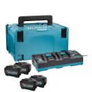 2 Makita 191U42- Juego de arranque XGT DC40RB/4xBL4050F