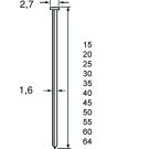 Elementos de fijación Dutack SKN16-20° 64mm galvanizado