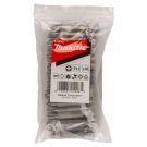 Makita B-26587 Puntas de atornillar PZ2x50mm recambio 50 piezas