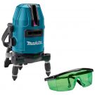 Makita SK20GDZ 12 V Max Multiline láser verde