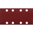 Makita P-42210 Hoja de lija K180 133x80 Rojo V.