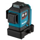 Makita SK700D 12 V Max Láser de línea cruzada rojo 3x 360°