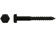 Perno roscado para madera DELTACOLL Negro