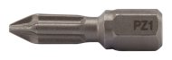1Puntas Pozidriv de torsión Forma C /4"