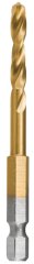 Brocas HSS-TiN (tornillo de impacto)