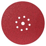 Disco lijador 225 mm velcro rojo